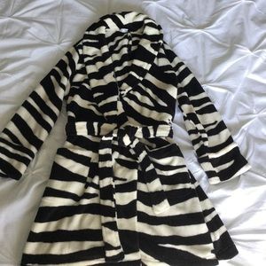 Luscious Zebra Bath Robe